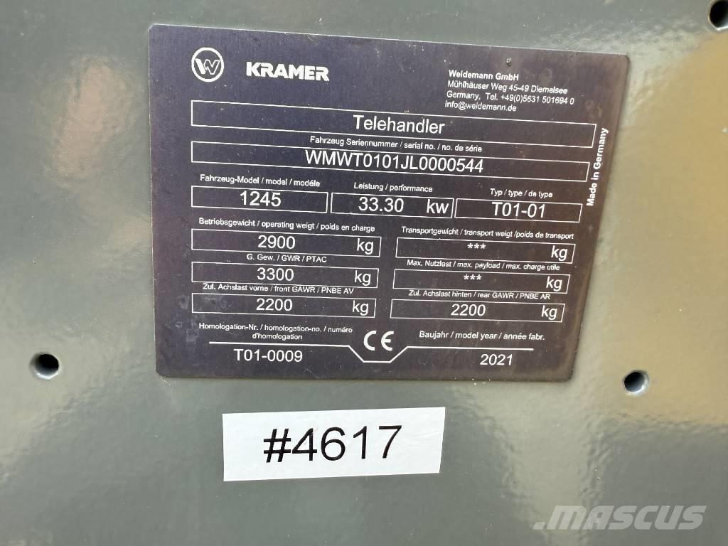 Kramer 1245 Teleskoplastere