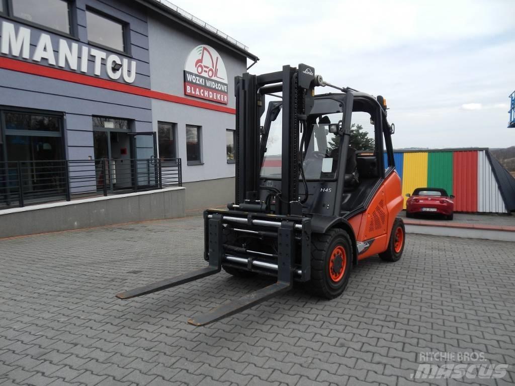 Linde H45D Diesel Trucker