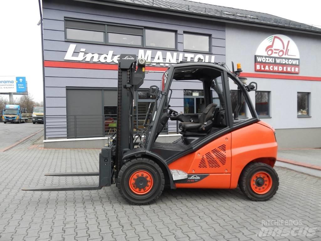 Linde H45D Diesel Trucker