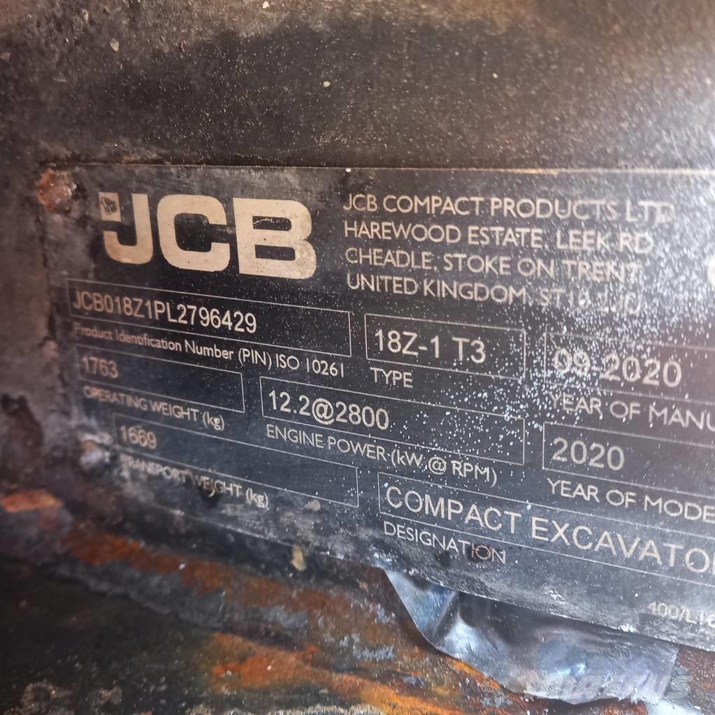 JCB 18 Z-1 Minigravere <7t