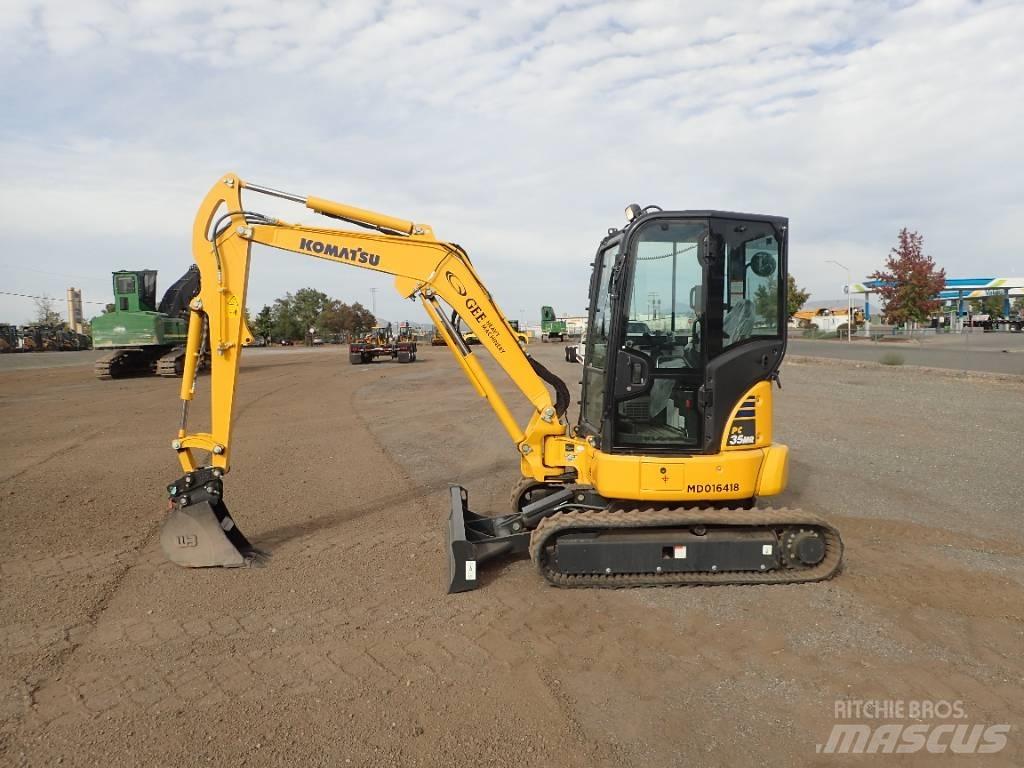 Komatsu PC35MR-5 Minigravere <7t