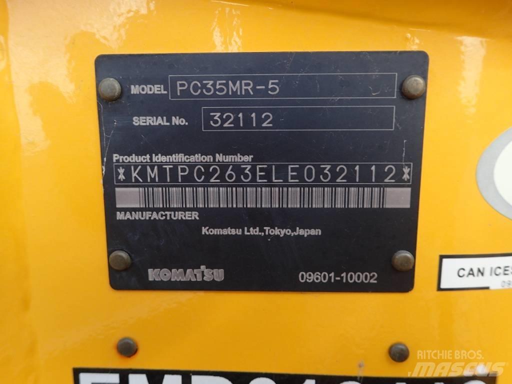 Komatsu PC35MR-5 Minigravere <7t