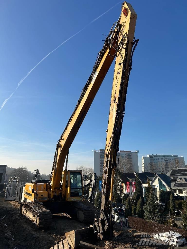 Hyundai 290lc-7 LONG Gravemaskiner med lang bom