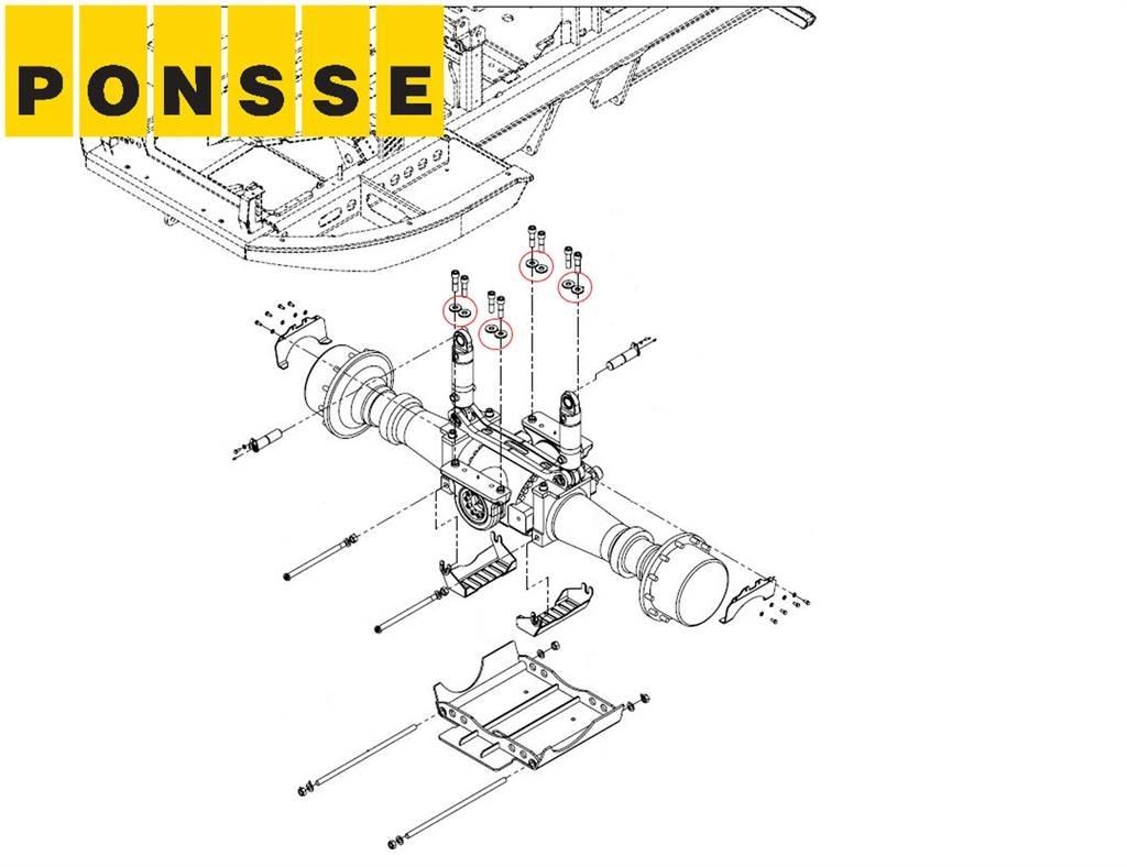 Ponsse 0062632 Chassis og understell