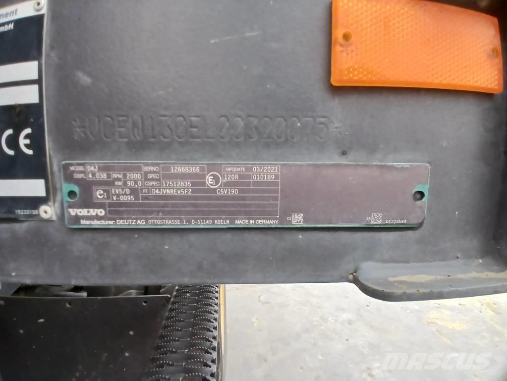 Volvo EWR 130 E Hjulgravere