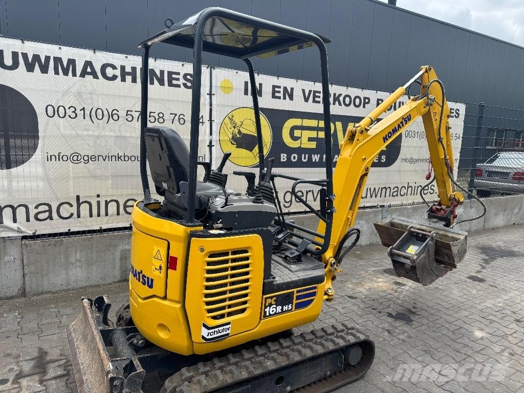 Komatsu PC 16 R-3HS Minigravere <7t