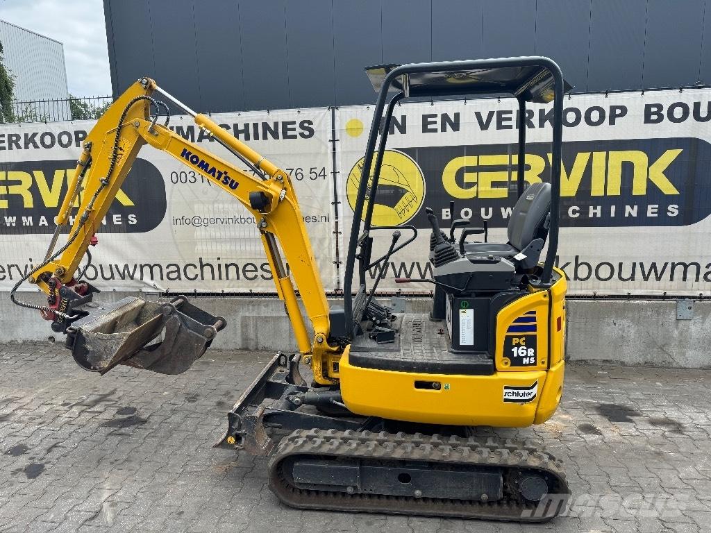 Komatsu PC 16 R-3HS Minigravere <7t