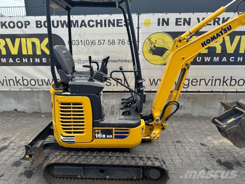 Komatsu PC 16 R-3HS Minigravere <7t