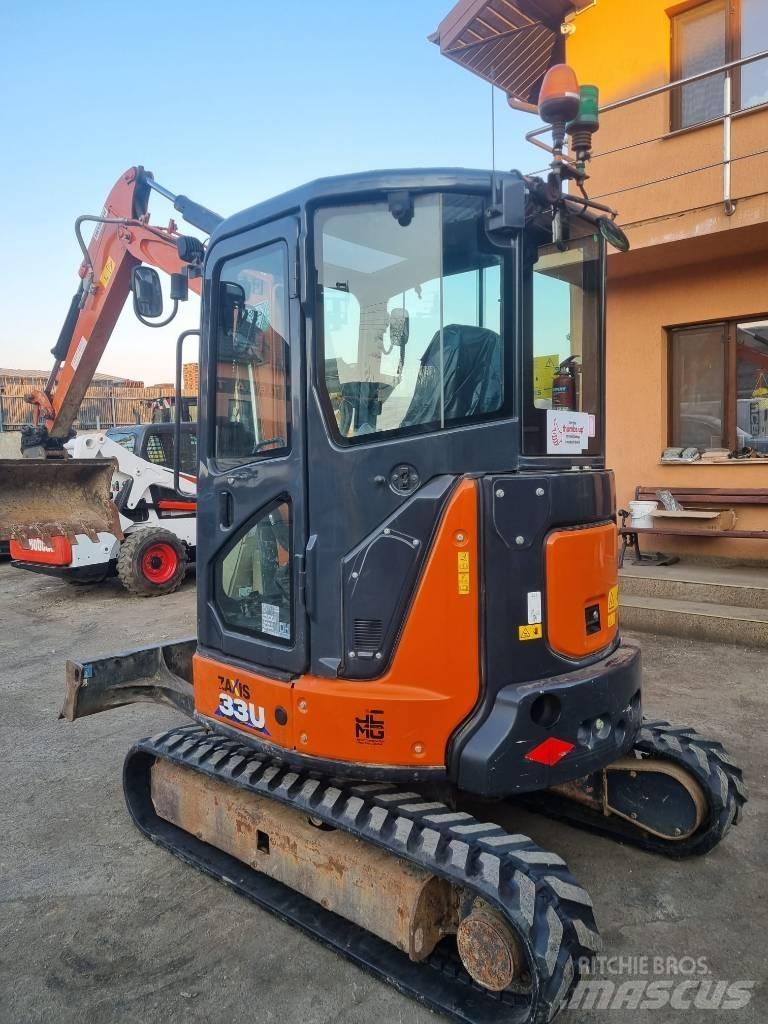 Hitachi Zaxis 33 Minigravere <7t