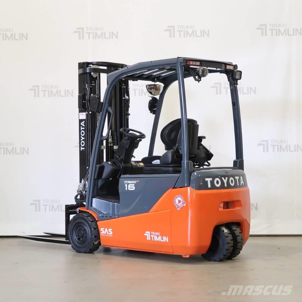Toyota 8FBE16T Elektriske trucker
