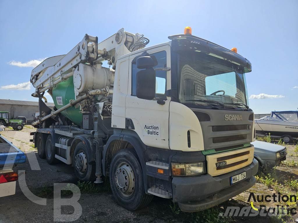 Scania P 420 Betongpumpe biler