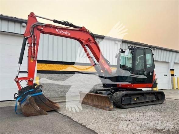 Kubota KX080-4 Beltegraver