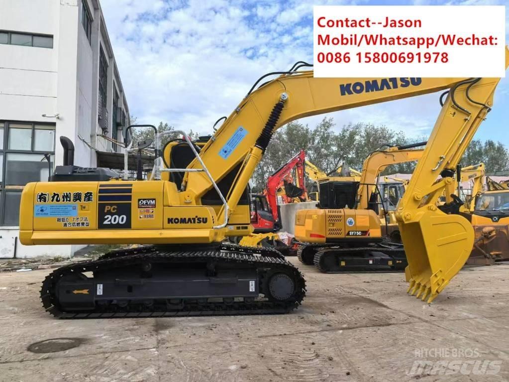 Komatsu PC 200 Beltegraver