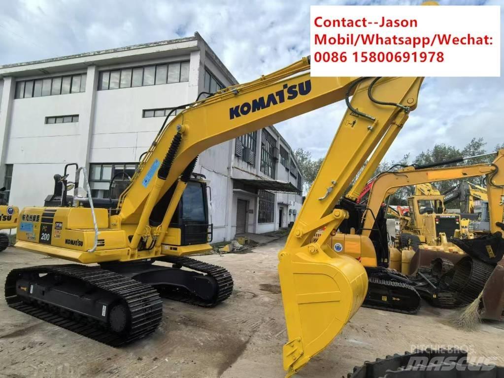 Komatsu PC 200 Beltegraver