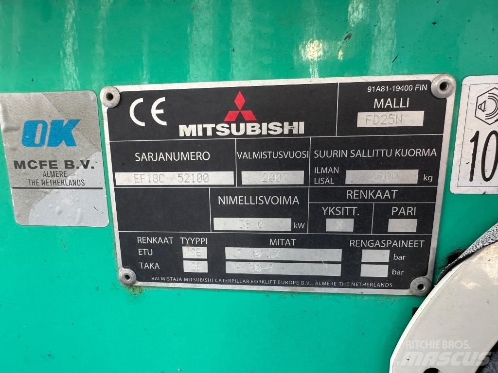 Mitsubishi FD25N Diesel Trucker