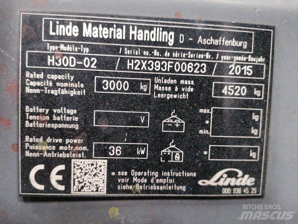 Linde H30D-02 Diesel Trucker