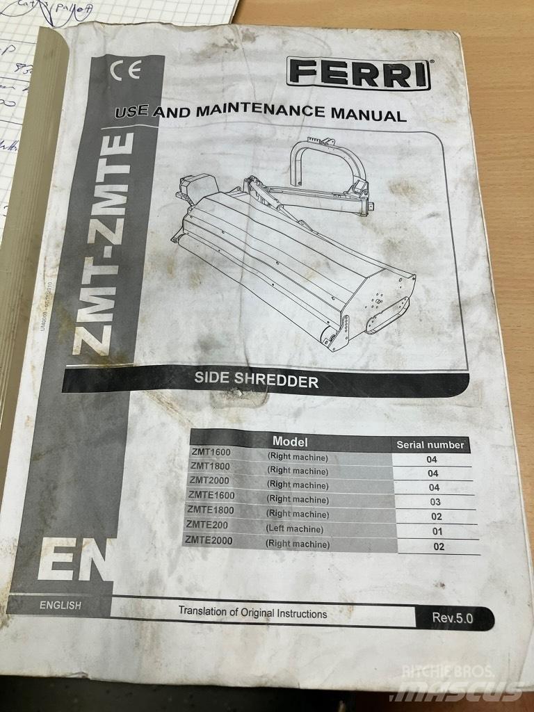 Ferri ZMTE 2000 Beitepussere og toppkuttere