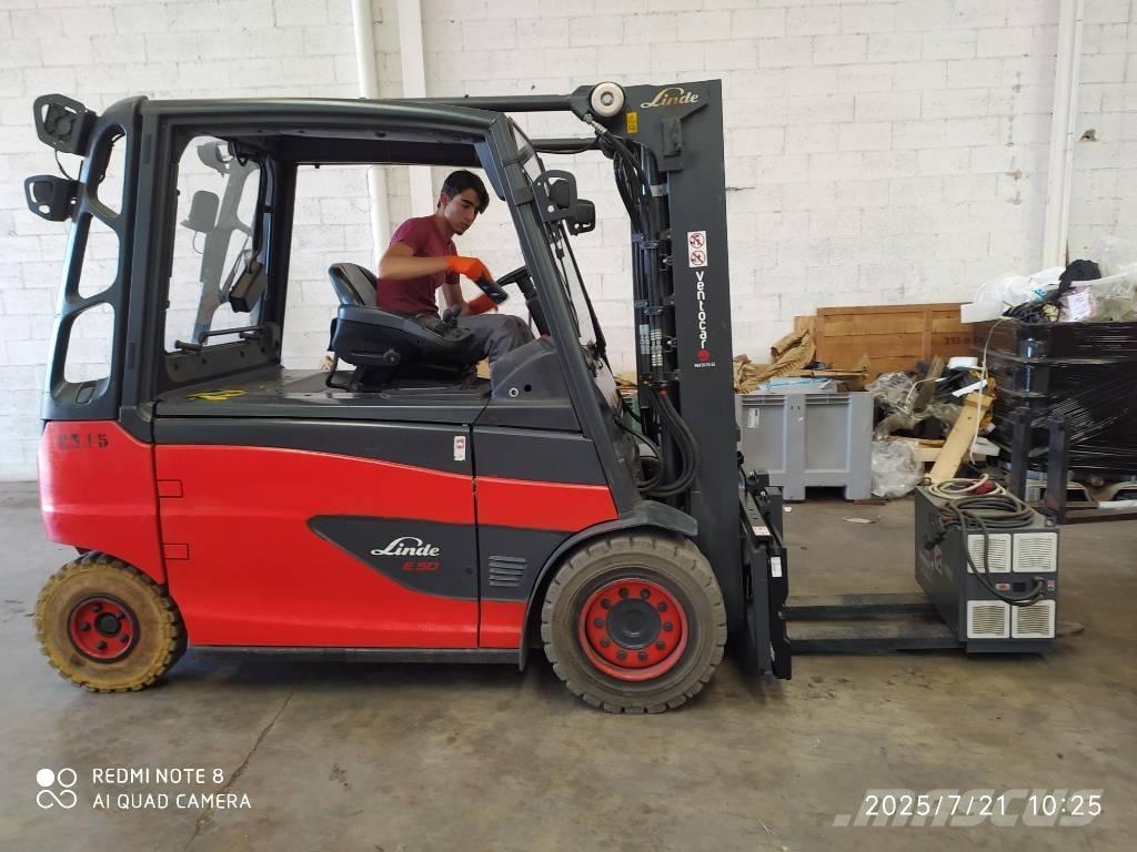 Linde E50/600 L Elektriske trucker