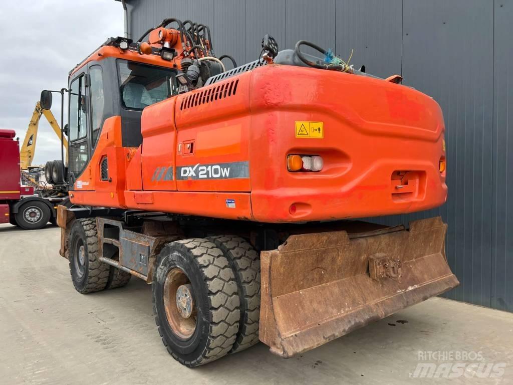 Doosan DX210W Hjulgravere