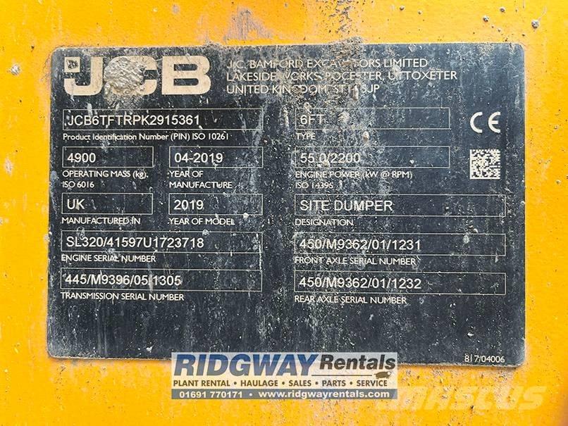 JCB 6 FT Mini dumpere