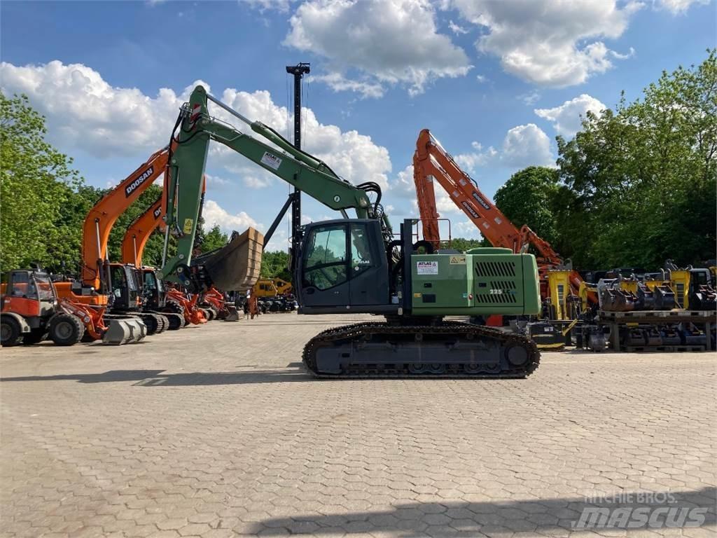 Atlas 225LC-BLUE Beltegraver