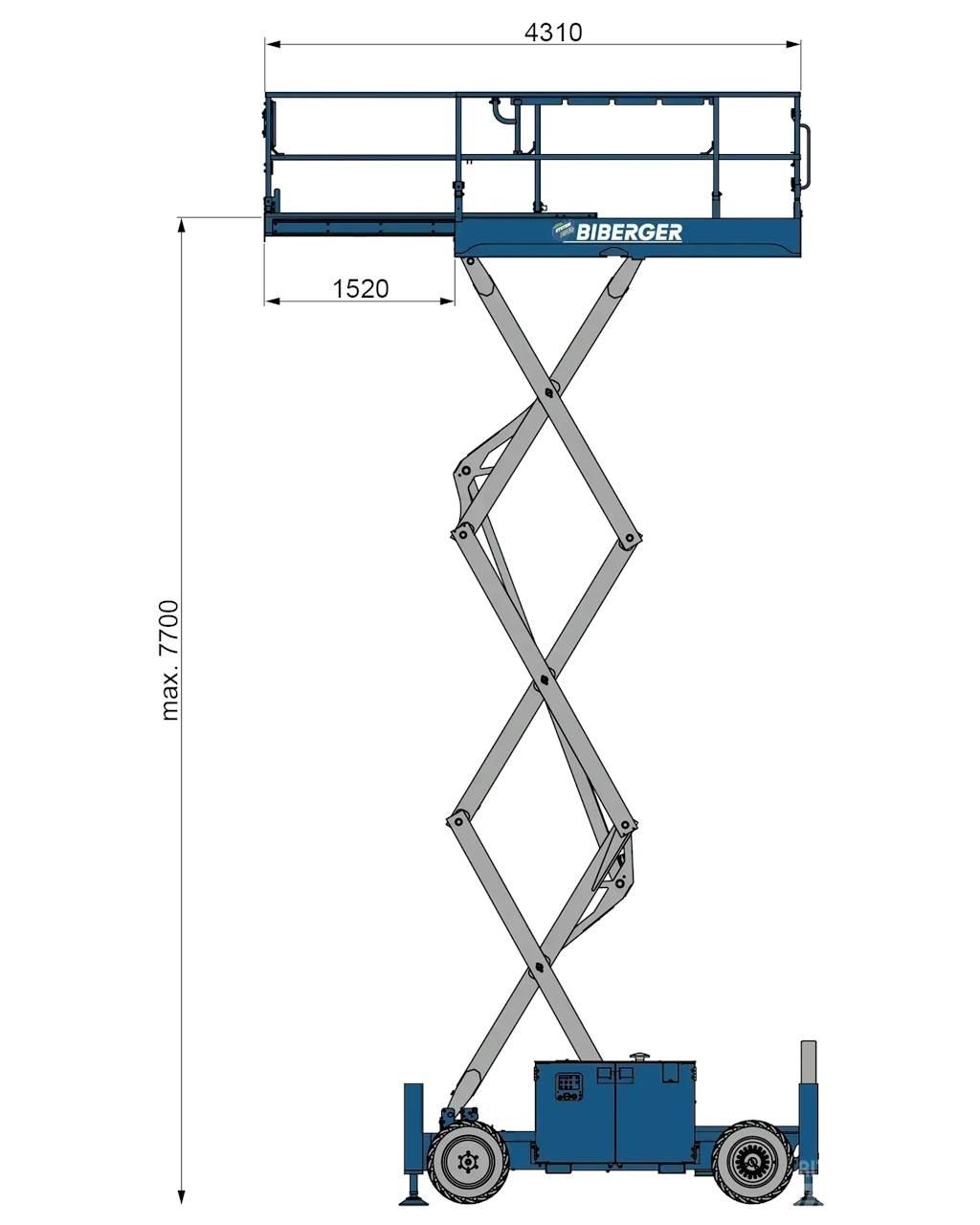 Genie GS 2669 RT Sakselifter