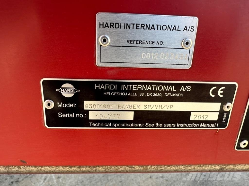 Hardi Ranger 2500 Slepesprøyter