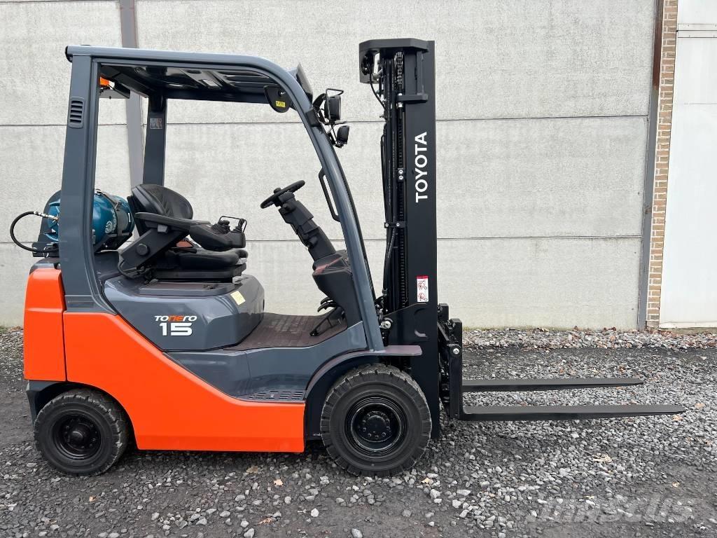 Toyota 02-8 FGF 15 Propan trucker