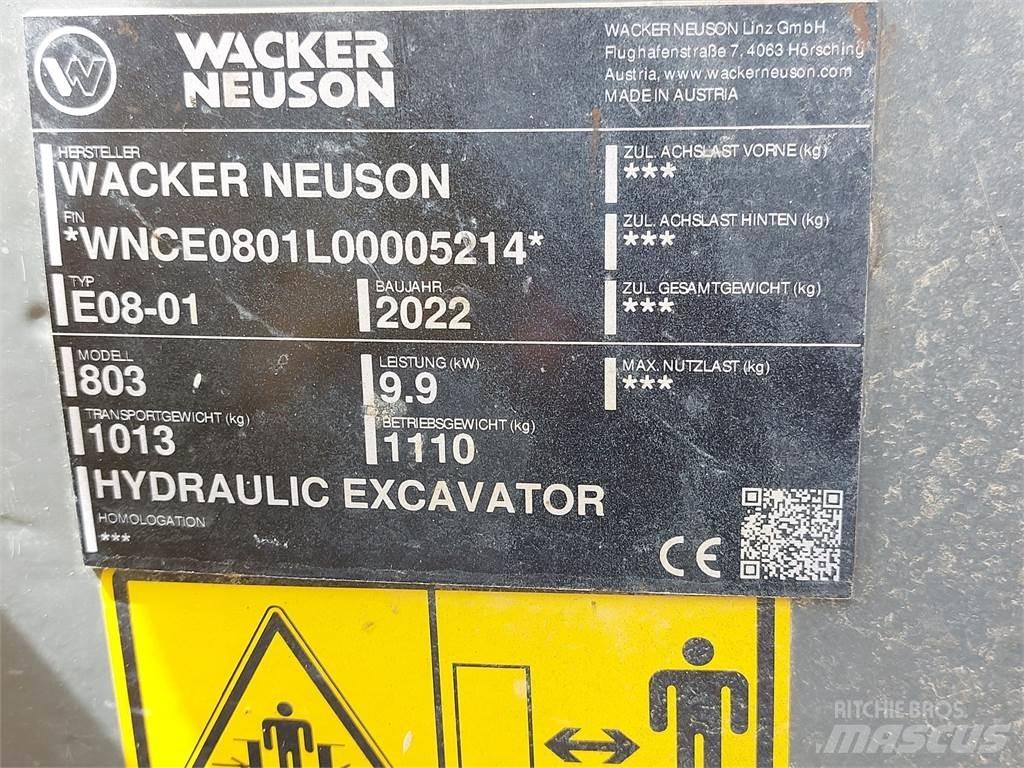 Wacker Neuson 803 Beltegraver