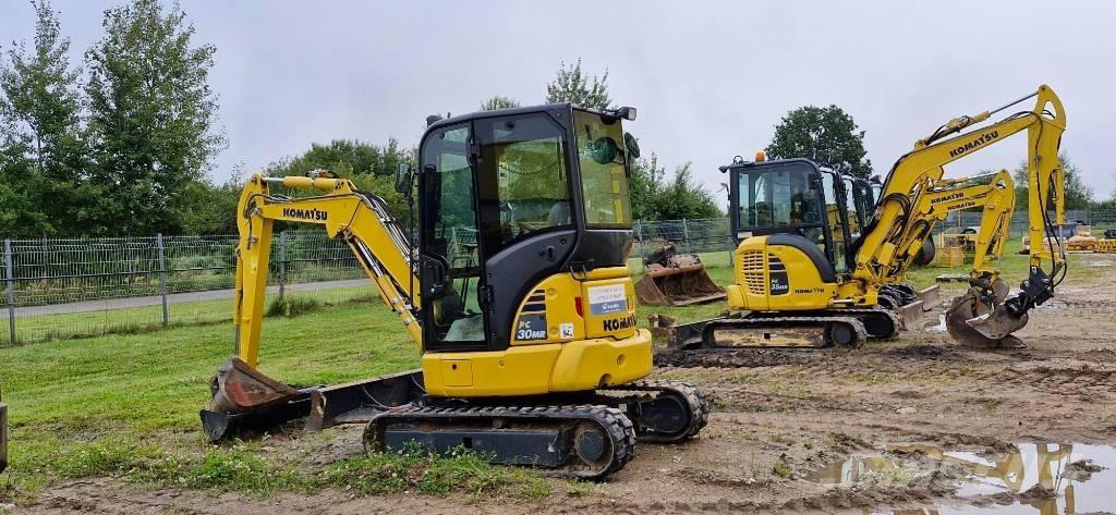Komatsu PC 30 MR-5 Minigravere <7t
