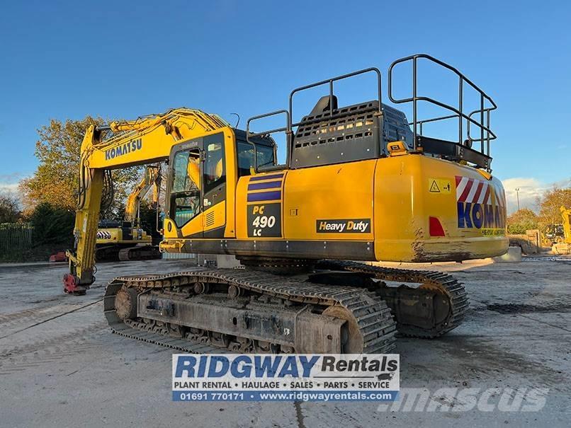 Komatsu PC 490 LC-11 Beltegraver