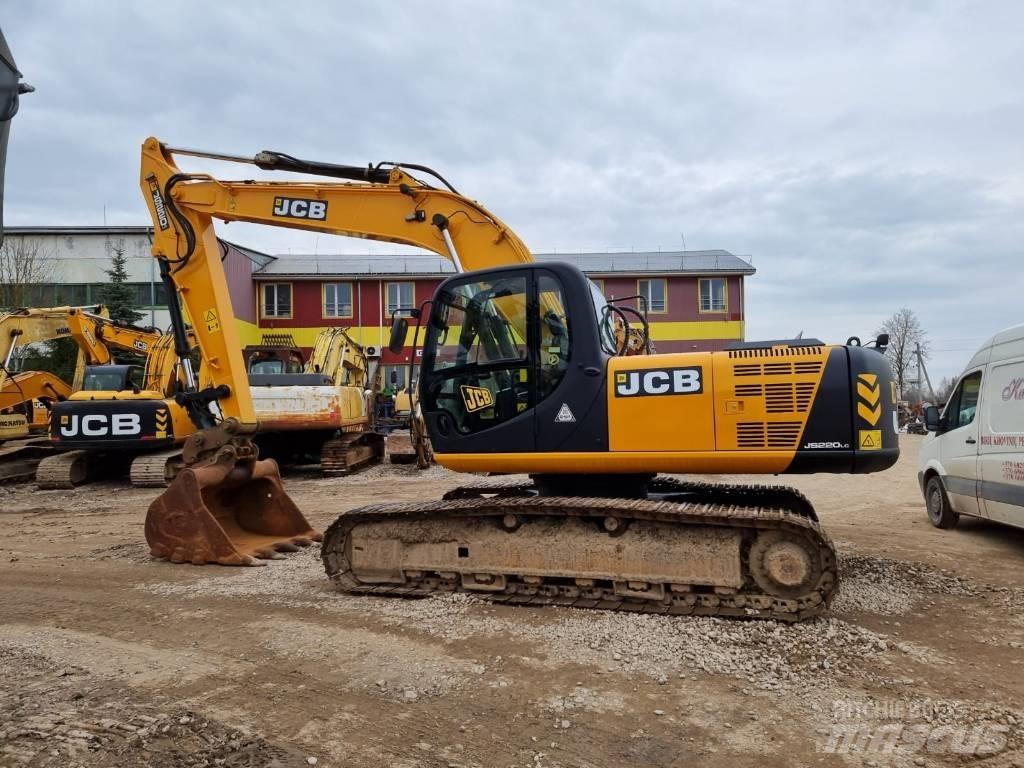 JCB JS 220 LC Beltegraver