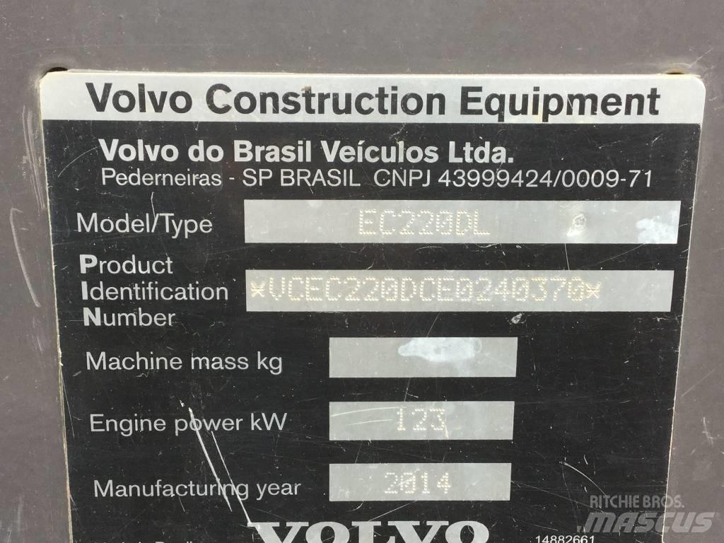 Volvo EC220DL Beltegraver