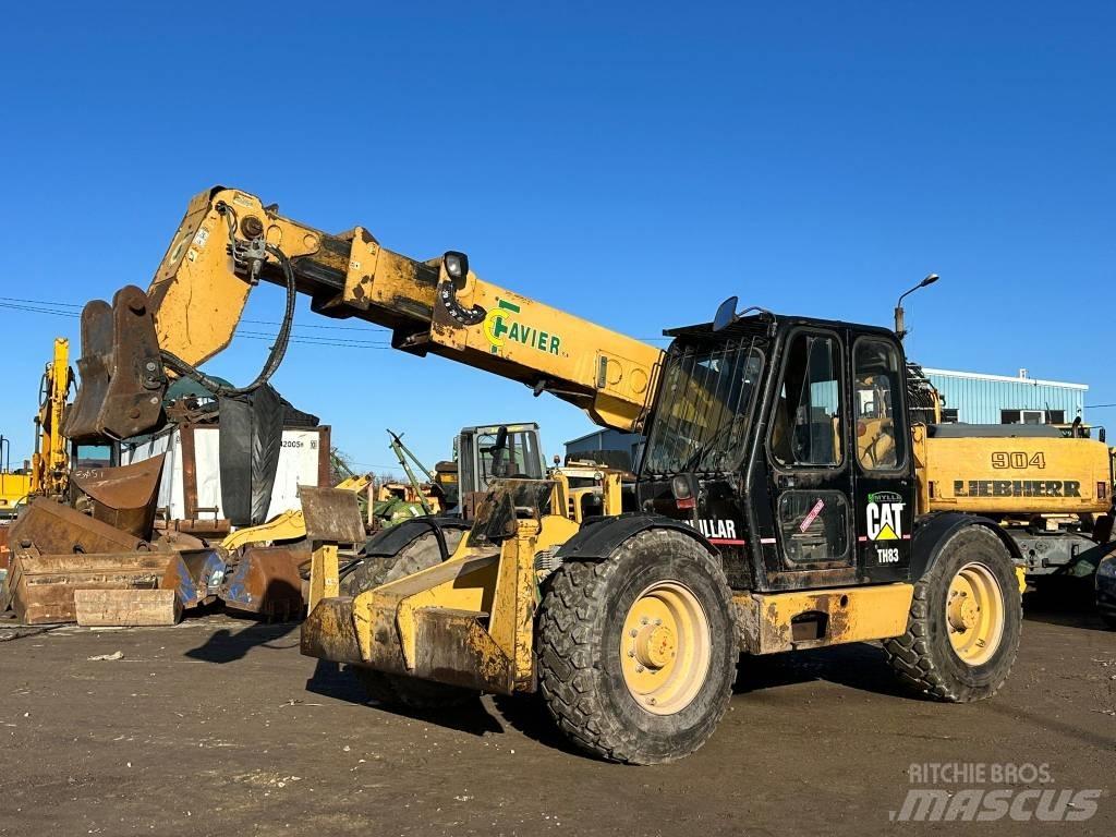 CAT TH 83 Teleskoplastere for Landbruk