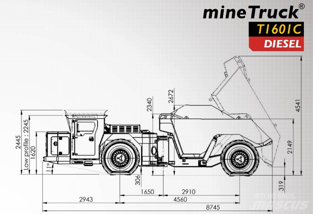  Aramine T1601C Gruvedumpere
