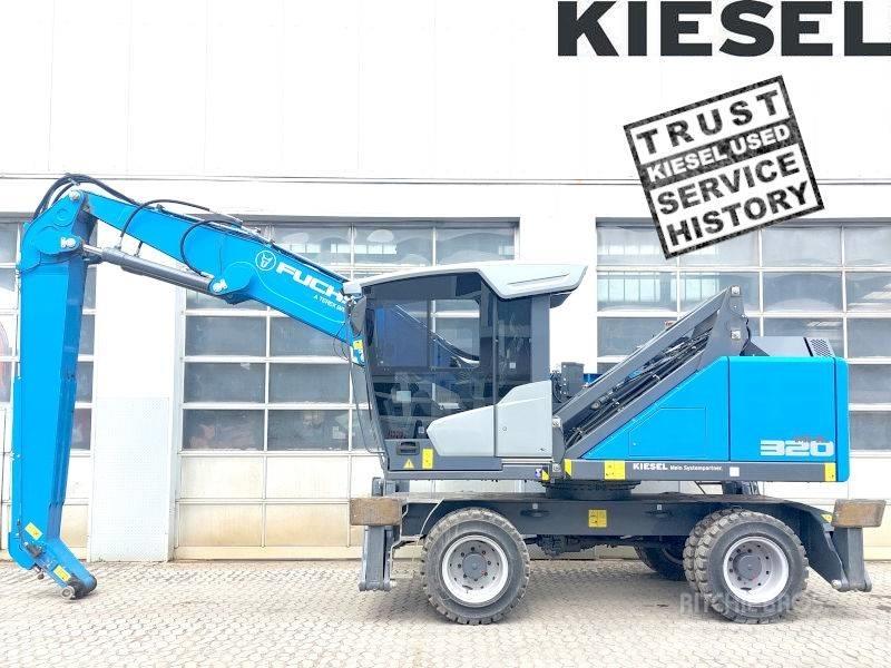 Fuchs MHL 320 F Gravemaskiner for avfallshåndtering