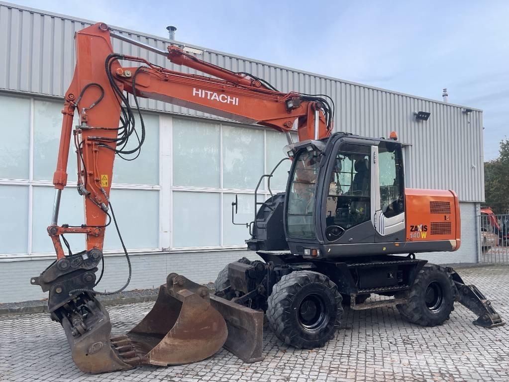 Hitachi ZX 140 W-3 Hjulgravere