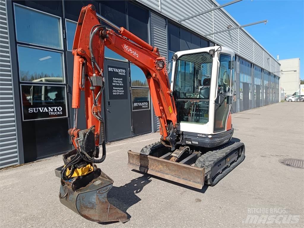 Kubota U25-3 Minigravere <7t
