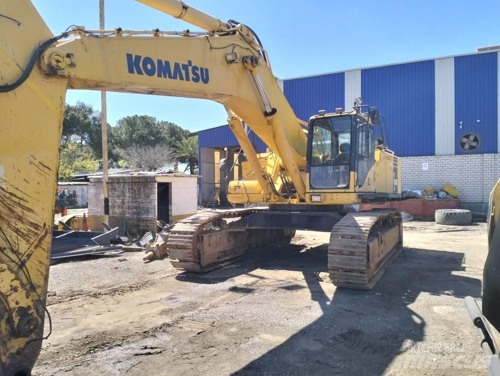 Komatsu PC600LC-8K Beltegraver