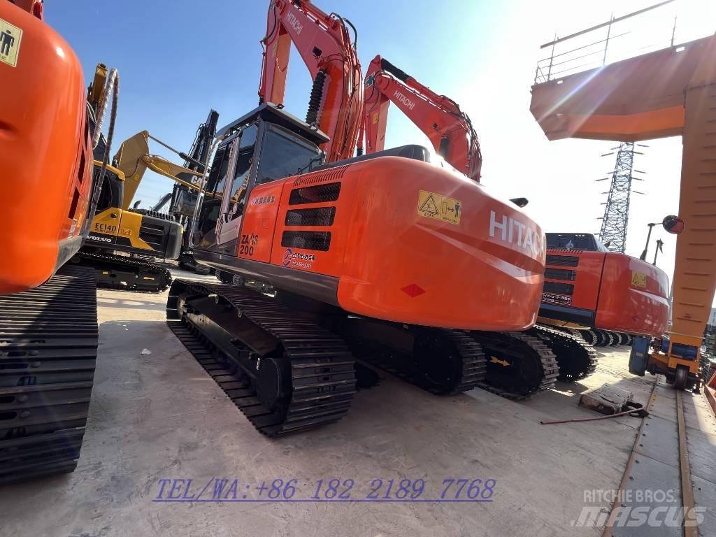 Hitachi ZX 200 Beltegraver