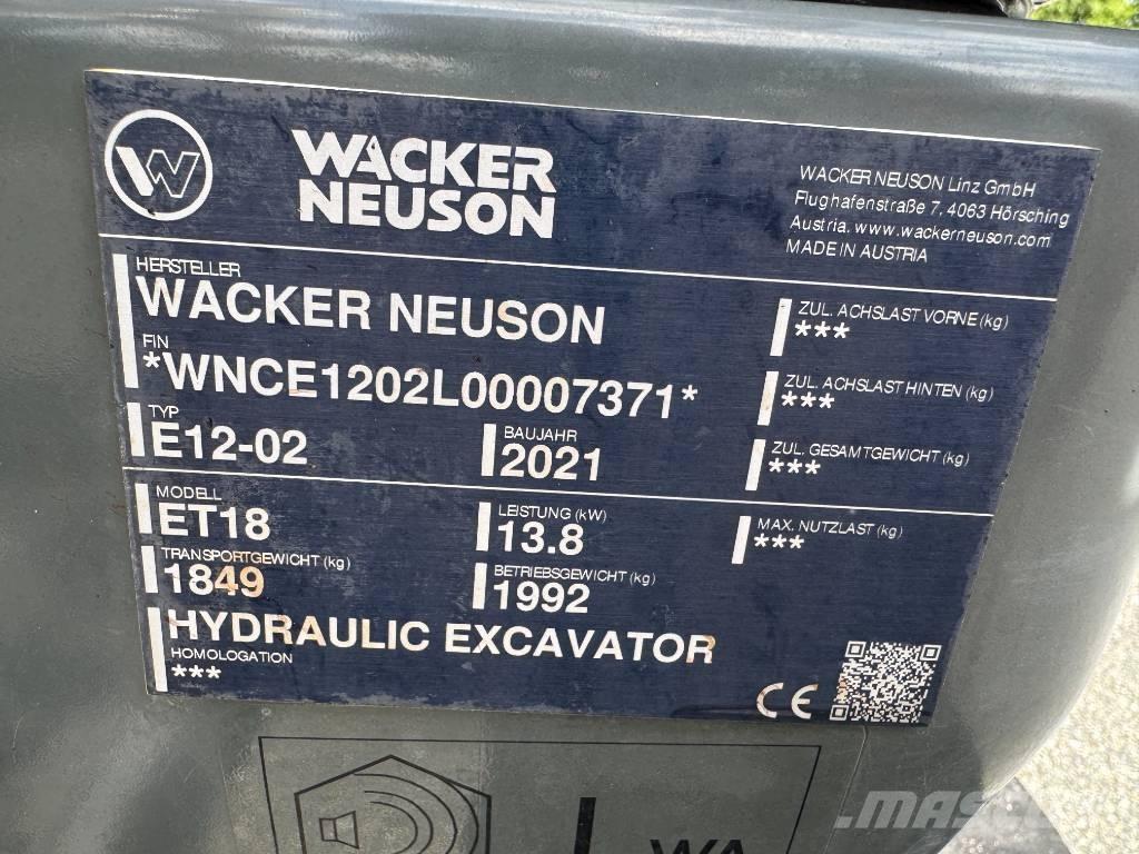 Wacker Neuson ET18 Beltegraver