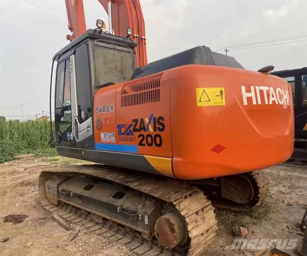 Hitachi ZX 200 Beltegraver