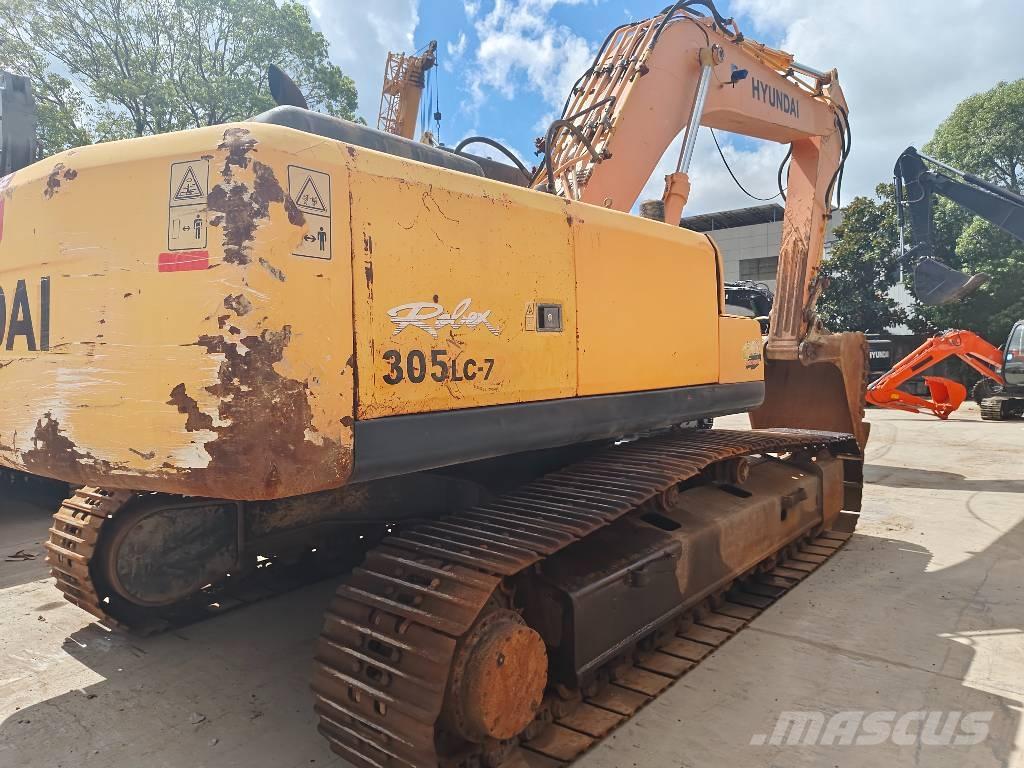 Hyundai R305LC-7 Beltegraver
