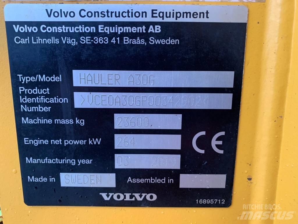Volvo A 30 G Rammestyrte Dumpere