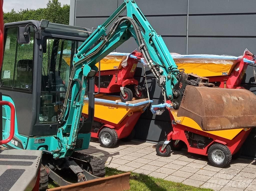 Kobelco SK 18 Minigravere <7t