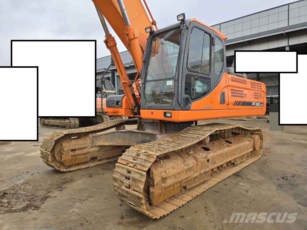 Doosan DX380LC-5 Beltegraver