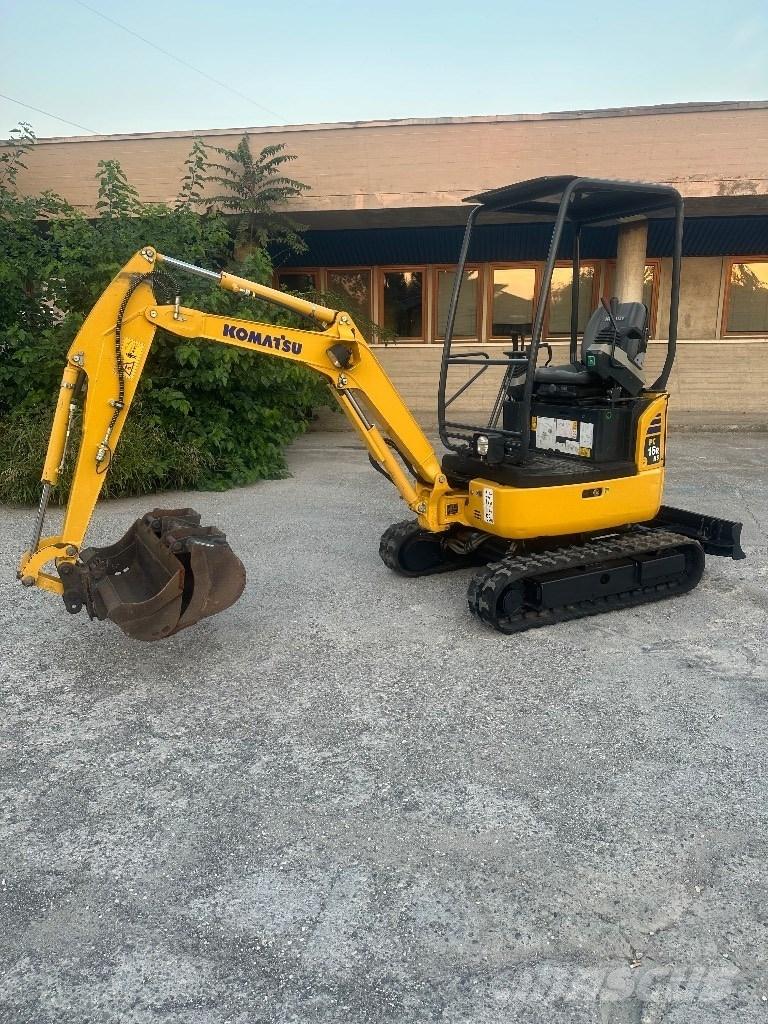 Komatsu PC16R-HS Beltegraver