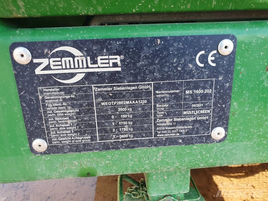 Zemmler MS 1600 Mobile sikteverk