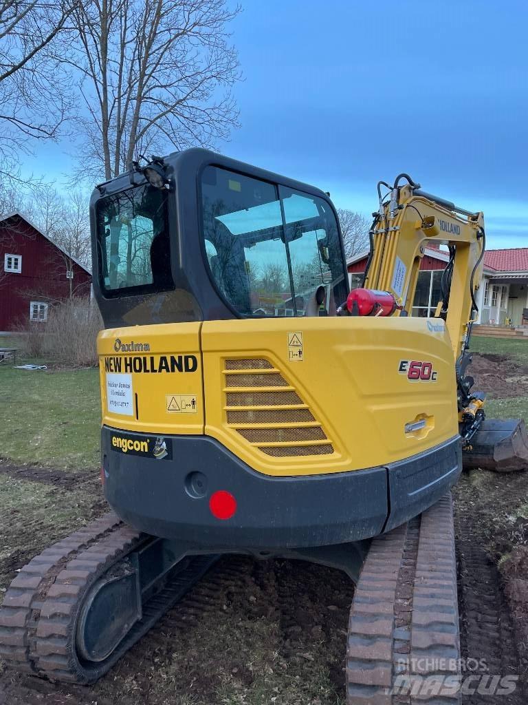 New Holland E60C Minigravere <7t