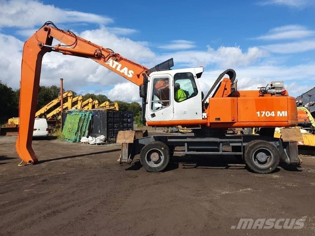 Atlas 1704 M Gravemaskiner for avfallshåndtering